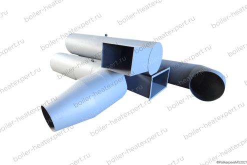 Газоход для золоуловителя