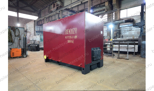 Котел водогрейный 0.9 МВт / 900 кВт с ОУР HeatExpert