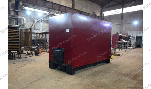 Котел 1.25 МВт / 1250 кВт с водоохлаждаемыми колосниками HeatExpert