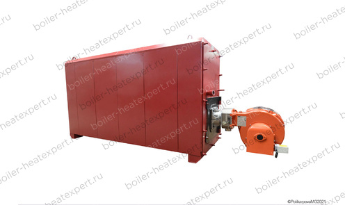 Мазутный водогрейный котел HeatExpert 1.3 МВт / 1300 кВт