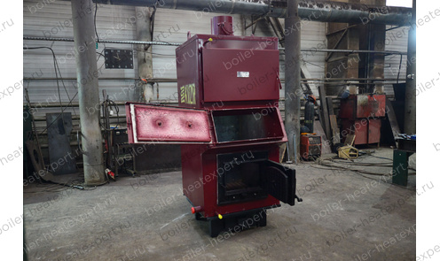 Котел HeatExpert 0.3 МВт / 300 кВт уголь дрова комбинированный