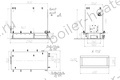 Чертеж котла HeatExpert КВм 0.93 МВт / 930 кВт с РПК