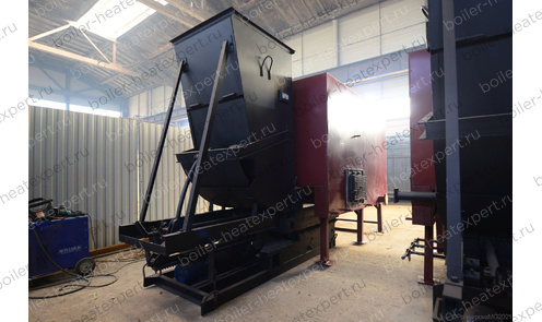 Котел HeatExpert  КВм 1.1 МВт / 1100 кВт с ТШПМ механический