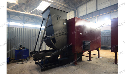 Котел HeatExpert  КВм 1.45 МВт / 1450 кВт с ТШПМ механический