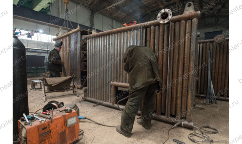 Котел HeatExpert КВм 1.5 МВт / 1500 кВт с шурующей планкой ТШПМ изготовление