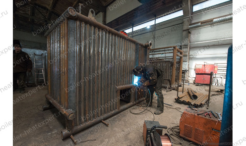 Изготовление механического котла HeatExpert КВм 1.6 МВт / 1600 кВт с ТШПМ