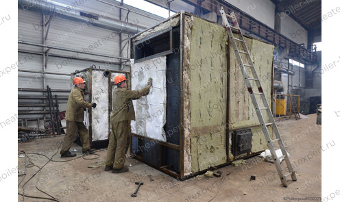 Изготовление котла HeatExpert КВм 2.5 МВт / 2500 кВт с шурующей планкой ТШПМ