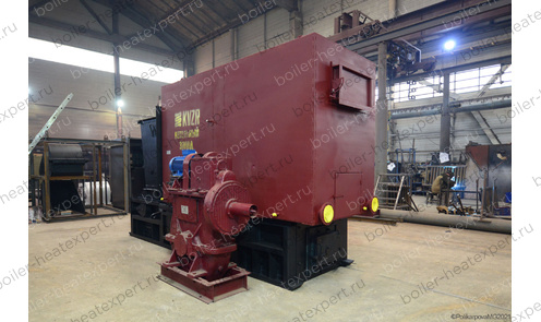 Котел КВм 3.5 с топкой ТЛПХ водотрубный