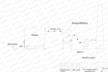 Схема подключения котла с золоуловителем