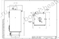 Чертеж котла HeatExpert 0.15 МВт на самотяге