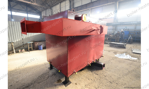 Газоход обводной котла HeatExpert 0.6 МВт без дымососа