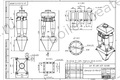 Чертеж циклона ЦН-15-400-4СП