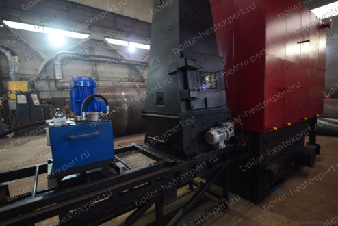 Питатель плунжерный котла HeatExpert на опилках и щепе 0.15 МВт / 150 кВт