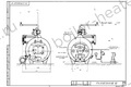 Чертеж парового котла STEAMEXPERT 300 кг / 0.3 т 115 С на твердом топливе