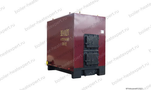 Котел HeatExpert 1.2 МВт на дровах