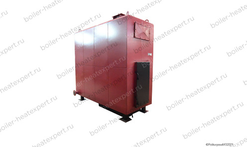 Котел HeatExpert 0.25 МВт / 250 кВт на дровах с большой топкой