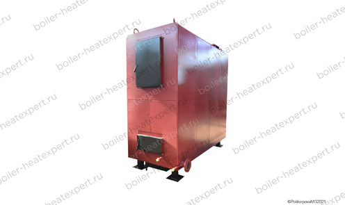 Котел дровяной HeatExpert 0.8 МВт / 800 кВт с длинной топкой