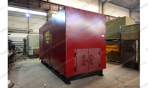 Котел HeatExpert на отходах деревообработки 0.4 МВт