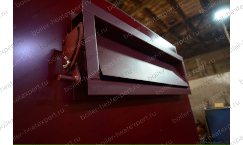 Шибер газохода котла HeatExpert на древесных отходах 0.5 МВт