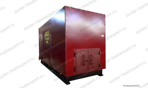 Котел HeatExpert 0.6 МВт на древесных отходах