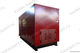 Котел HeatExpert 0.7 МВт на древесных отходах